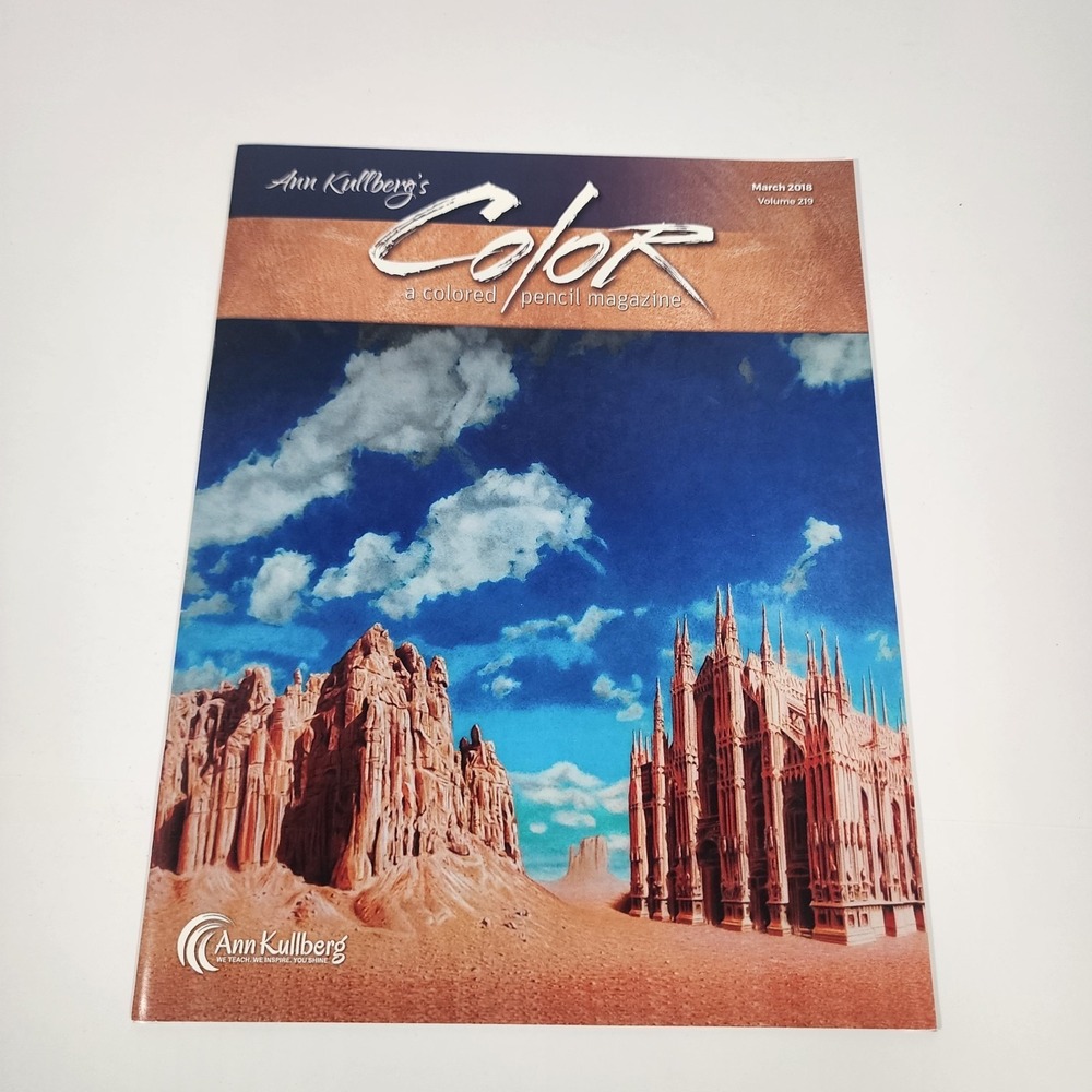 Color Magazine March 2018‎ By Ann Kullberg Colored Pencil Art